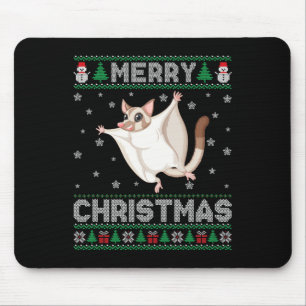 Alfombrilla De Ratón Sugar Glider Animal Men Mujeres Niñas Navidades fe