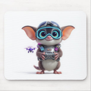 Alfombrilla de ratón Sugar Glider Cute 3D Cartoon
