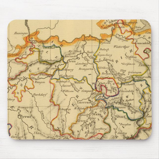 Alfombrilla De Ratón Suiza 19 (Frente)