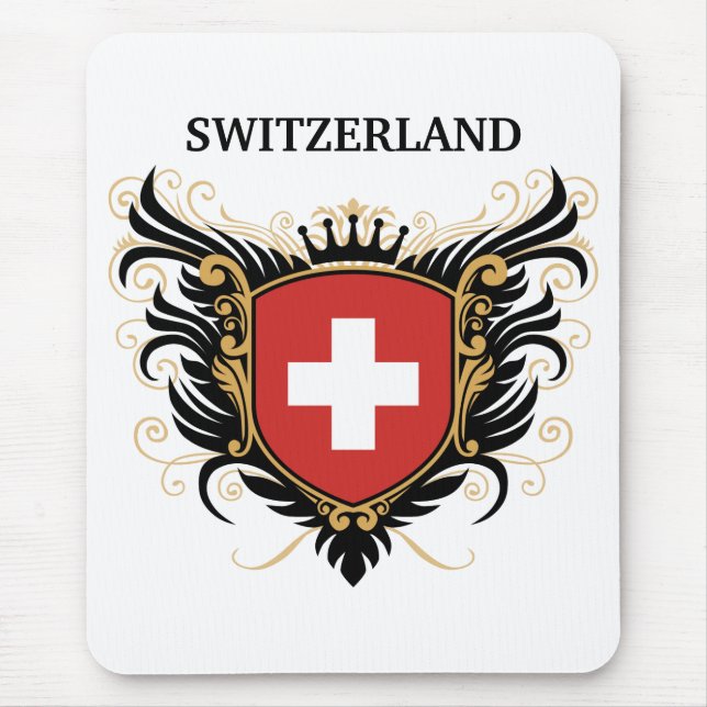 Alfombrilla De Ratón Suiza [personalice] (Frente)