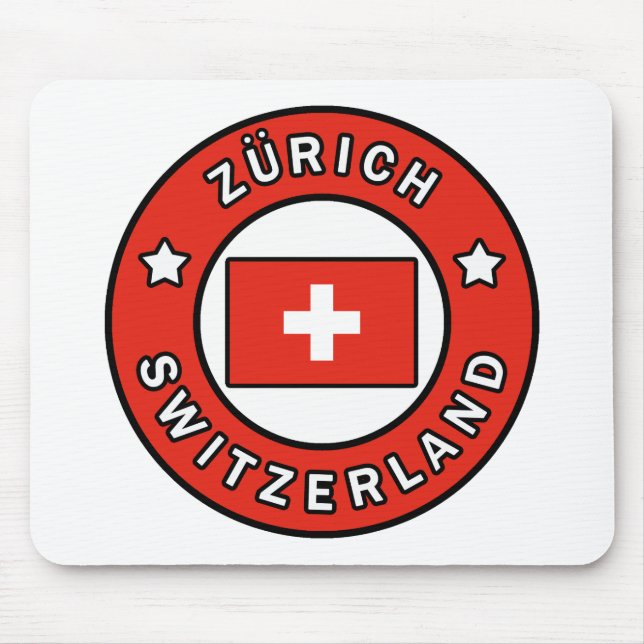 Alfombrilla De Ratón Suiza Zürich (Frente)
