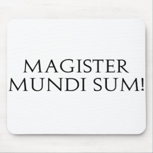Alfombrilla De Ratón ¡Suma de Magister Mundi! Mousepad
