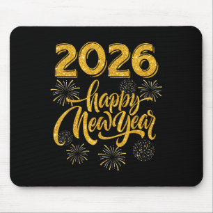 Alfombrilla De Ratón Suministros para fiesta de Nochevieja 2026 Feliz A