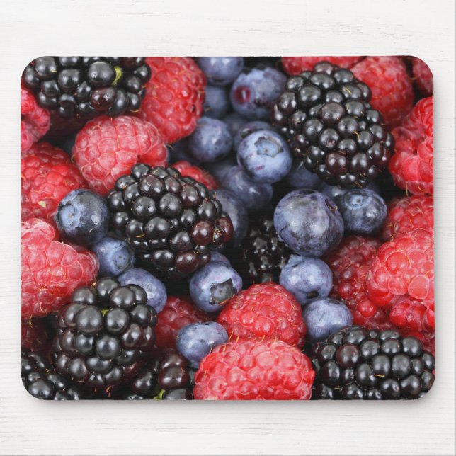 Alfombrilla De Ratón Summer Berries Mousepad (Frente)