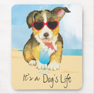 Alfombrilla De Ratón Summer Pembroke Welsh Corgi