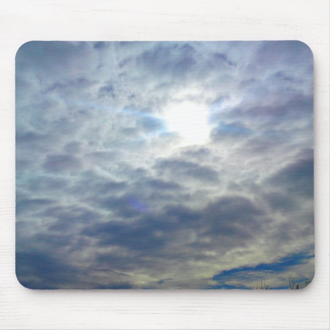 Alfombrilla De Ratón Sun Clouds Mousepad (Frente)