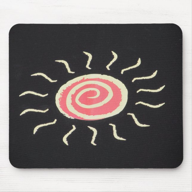 Alfombrilla De Ratón Sun Mouse Pad (Frente)