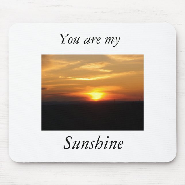 Alfombrilla De Ratón Sun Mousepad (Frente)