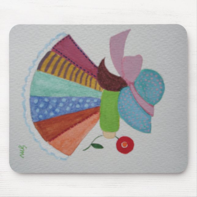 Alfombrilla De Ratón Sunbonnet Sue Mousepad (Frente)