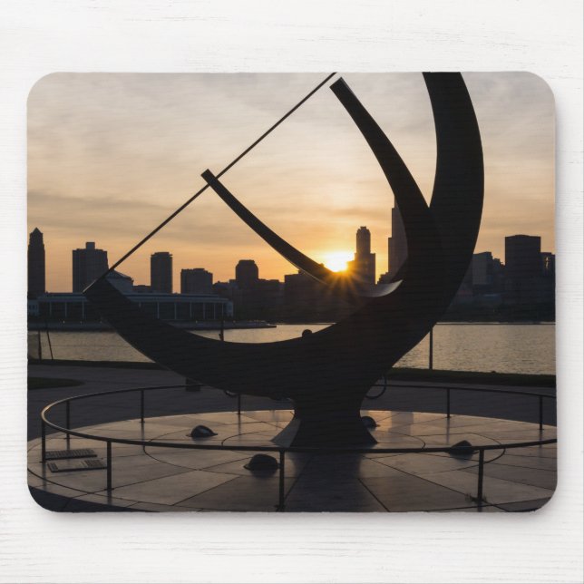 Alfombrilla De Ratón Sundial Sunset (Frente)