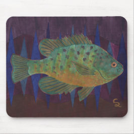 Alfombrilla De Ratón Sunfish de la semilla de calabaza