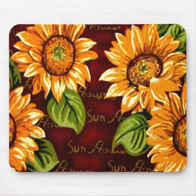 Alfombrilla De Ratón Sunflower (Frente)