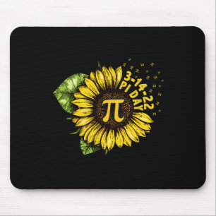 Alfombrilla De Ratón Sunflower Happy Pi Day Shirt Mathemth Teach