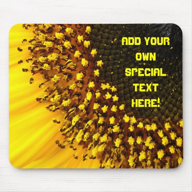 Alfombrilla De Ratón SUNFLOWER MACRO Mousepad (Frente)