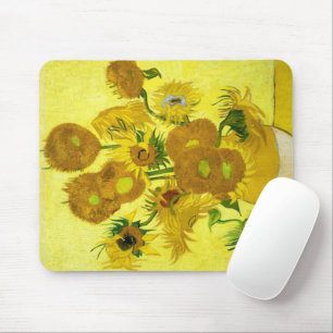 Alfombrilla De Ratón Sunflowers Vincent van Gogh