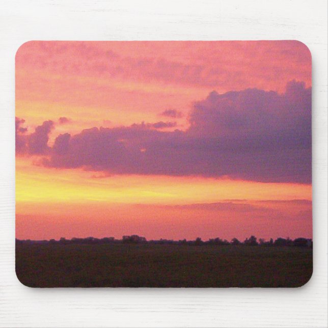 Alfombrilla De Ratón Sunset 2004 Foto De Mark Edward Westerfield. (Frente)