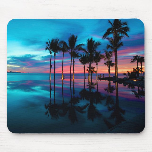 Alfombrilla De Ratón Sunset Beach Mouse Pad (Frente)