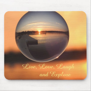 Alfombrilla De Ratón Sunset Live Lauder Love Crystal Ball
