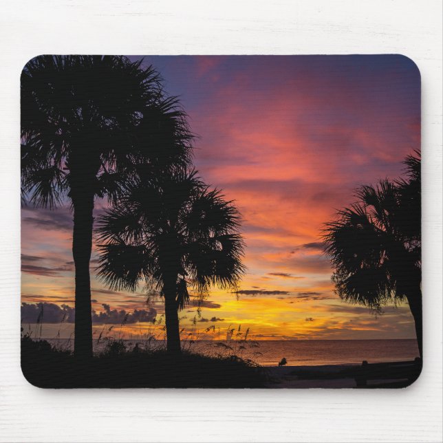 Alfombrilla De Ratón Sunset Solitude Mousepad (Frente)