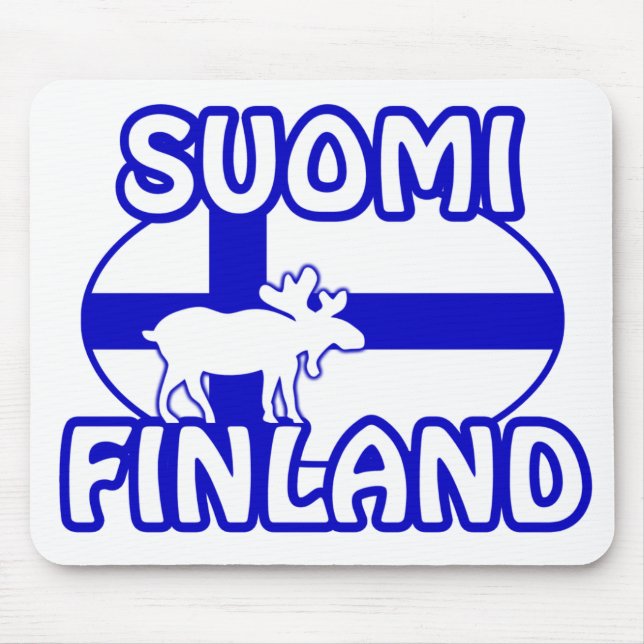 Alfombrilla De Ratón Suomi Finlandia (Frente)