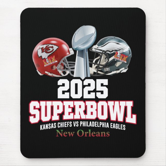 Alfombrilla De Ratón Súper Bowl de 2025 (Frente)
