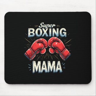 Alfombrilla De Ratón Super Boxeo divertido de mamá luchadora de boxeo g