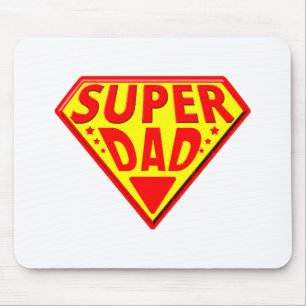 Alfombrilla De Ratón Super Dad - Feliz Día de los Padres