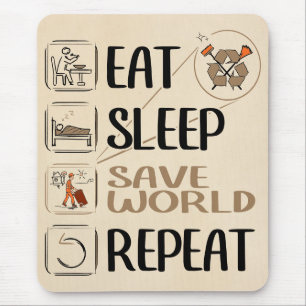 Alfombrilla De Ratón Super Garbageman - Un regalo divertido para Trashm