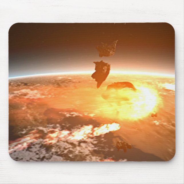 Alfombrilla De Ratón Super Meteoro Mouse Mat (Frente)
