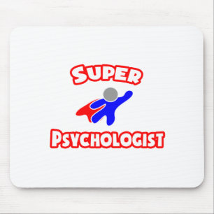 Alfombrilla De Ratón Super psicólogo