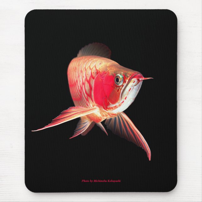 Alfombrilla De Ratón Super Red Arowana (Frente)