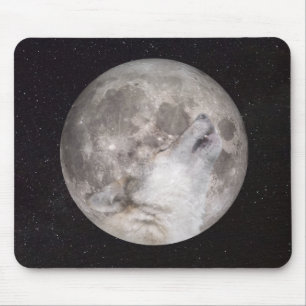 Alfombrilla De Ratón Super Wolf Moon