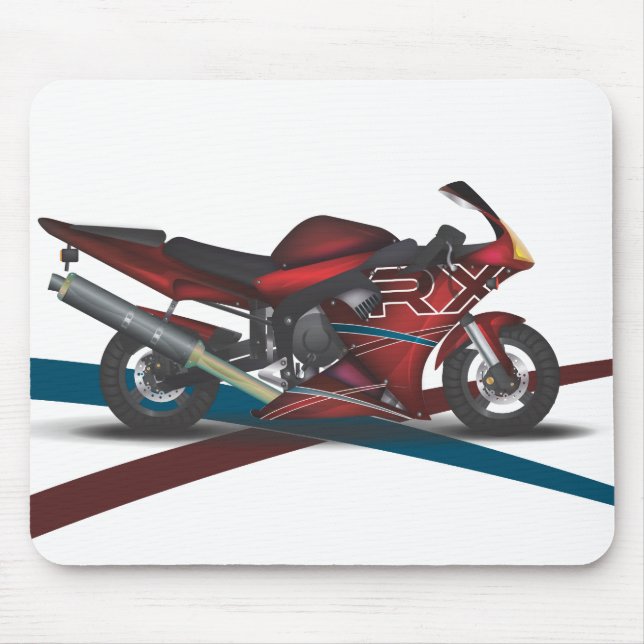 Alfombrilla De Ratón Superbike (Frente)