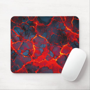 Alfombrilla De Ratón Superficie de Lava Caliente (Estilo 1) Pintura al