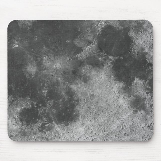 ALFOMBRILLA DE RATÓN SUPERFICIE LUNAR DE LA LUNA (Frente)