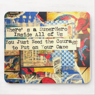 Alfombrilla De Ratón Superhéroe Mouse Pad