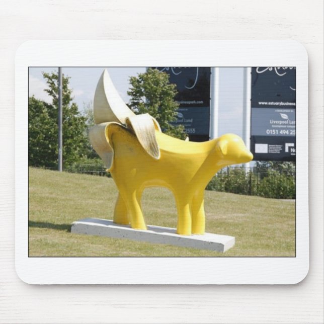 Alfombrilla De Ratón superpeeledbannana (Frente)