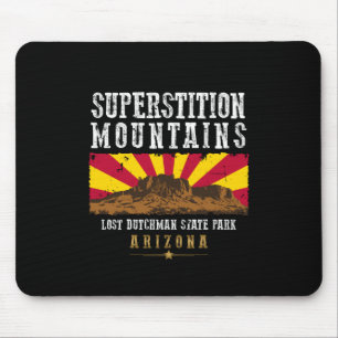 ALFOMBRILLA DE RATÓN SUPERSTITUCIÓN MONTAÑA ARIZONA