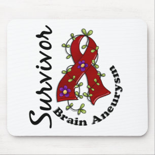 Alfombrilla De Ratón Superviviente 15 del Aneurysm del cerebro