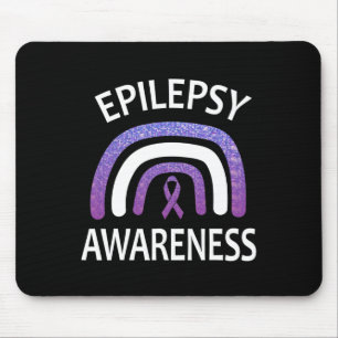Alfombrilla De Ratón Superviviente De La Epilepsia De Conciencia Y Apoy