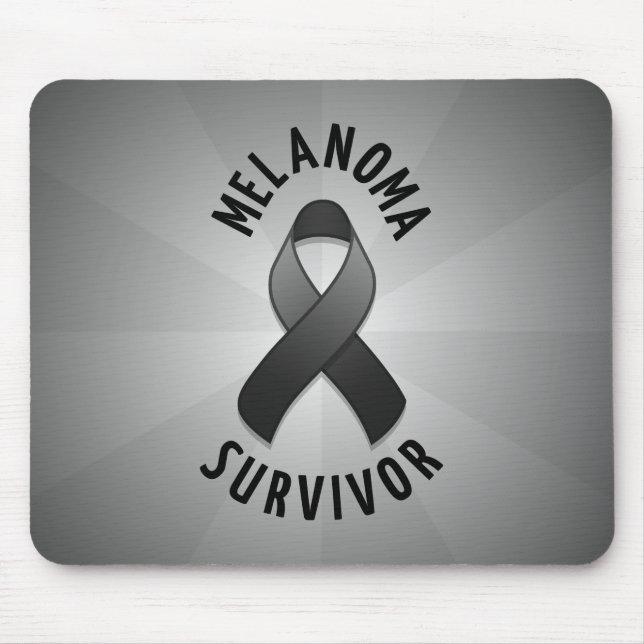 Alfombrilla De Ratón Superviviente Mousepad del melanoma (Frente)
