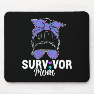 Alfombrilla De Ratón Superviviente Mujer Madre - Prevención Punto y Com