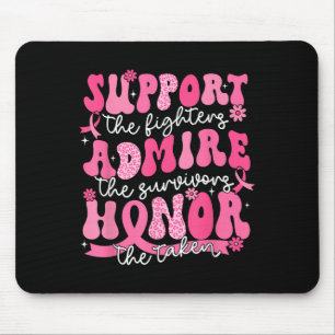 Alfombrilla De Ratón Support Admire Honor Breast Awareness Warri