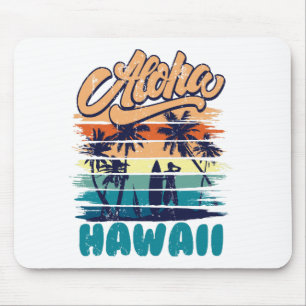 Alfombrilla De Ratón Surf - Aloha Hawái