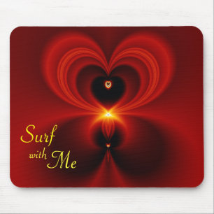 Alfombrilla De Ratón Surf conmigo Valentine