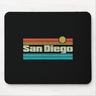 Alfombrilla De Ratón Surf de California de los 70s 80s Ca San Diego