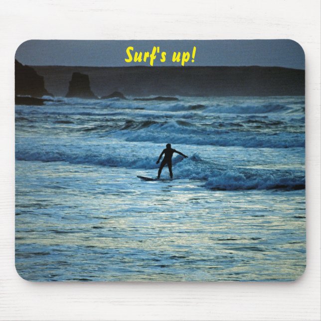 Alfombrilla De Ratón Surf está arriba (Frente)