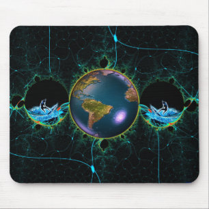 Alfombrilla De Ratón Surf Planet