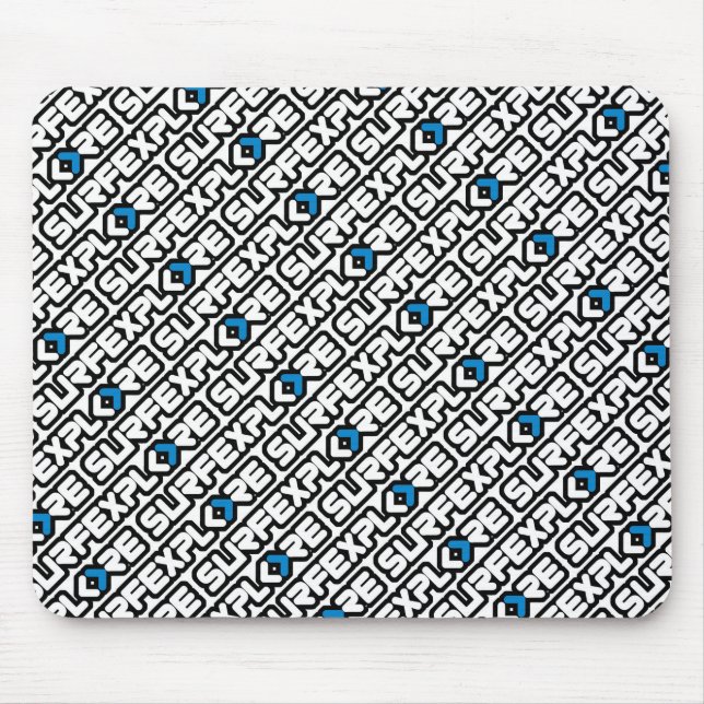 Alfombrilla De Ratón surfEXPLORE Logo Mouse Pad (Frente)