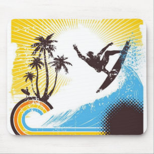 Alfombrilla De Ratón "Surfin'" la red
